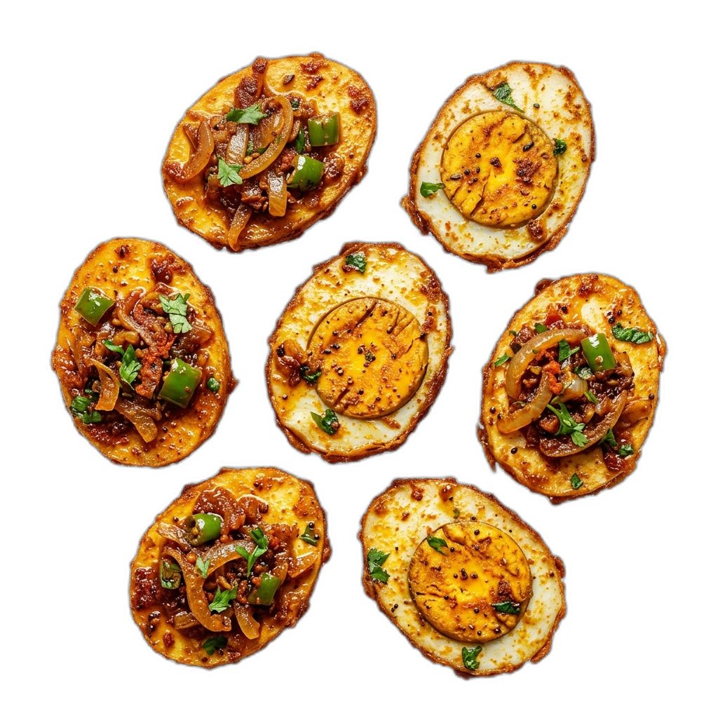 Boiled Masala Fry Egg