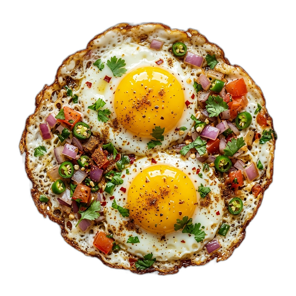 Egg Half Fry Masala